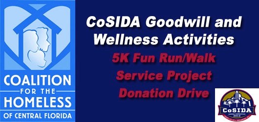 Sign up, register for 2013 CoSIDA Convention Goodwill and Wellness events (5K run/walk, community service event)